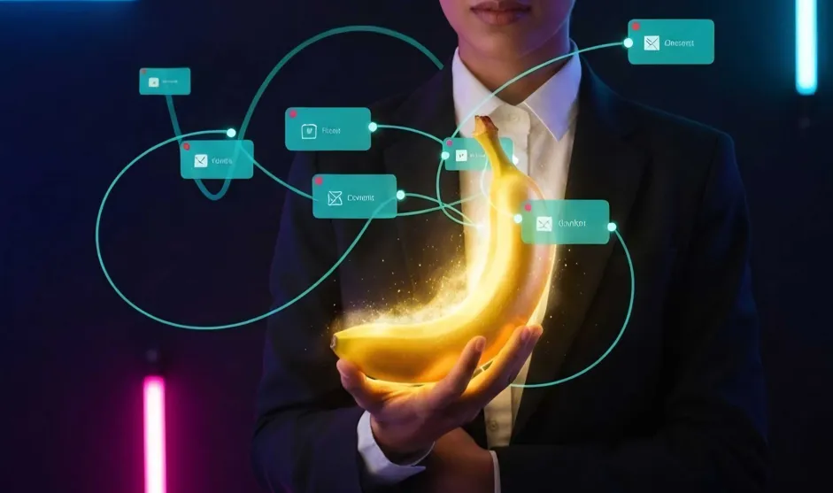 Nano Banana + n8n automation