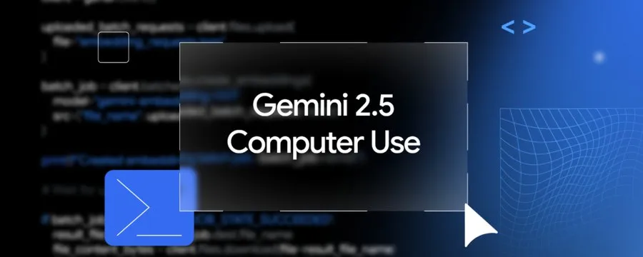 Google Gemini 2.5 Computer Use Model